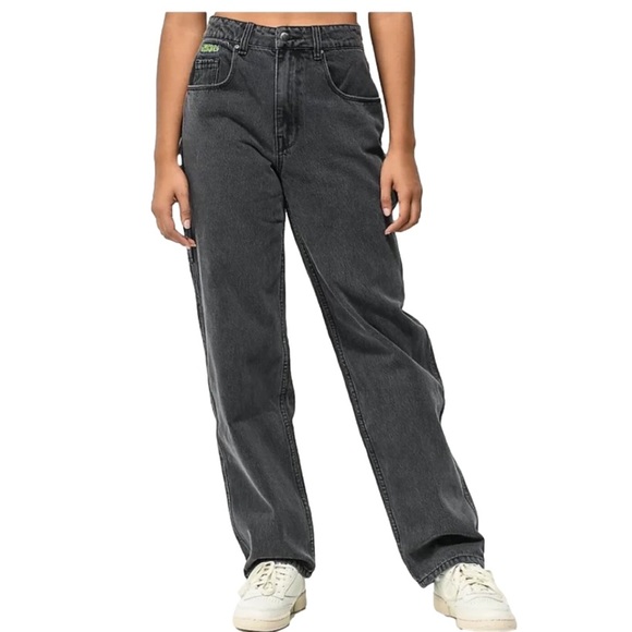 Empyre Denim - Empyre | 90’s Tori Carpenter Jeans | Washed out black | Baggy Leg | Size 3